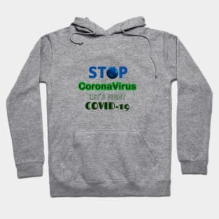 Lets Fight Covid 19 Hoodie